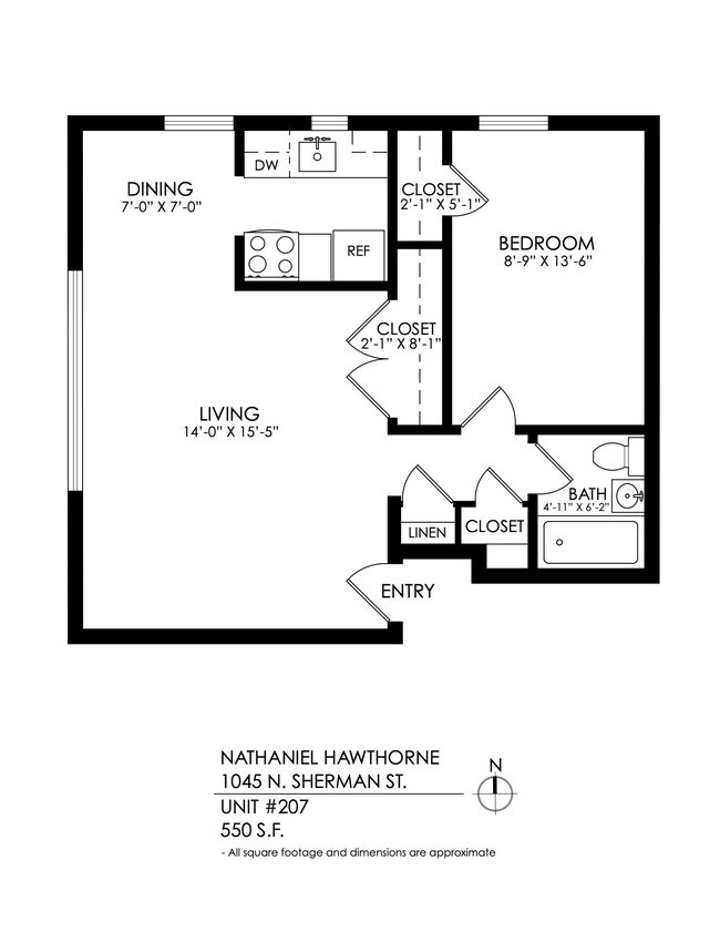 Floorplan - Nathaniel Hawthorne