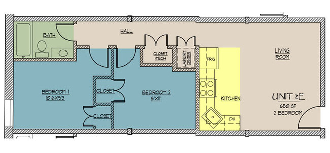 Floorplan - Seventy Five Place