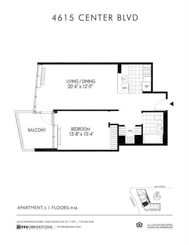 Floorplan - 4615 Center Blvd