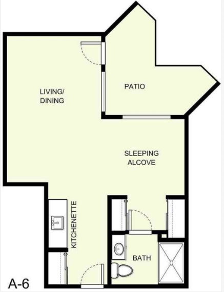 Floorplan - Asher Point Independent Living of Texarkana