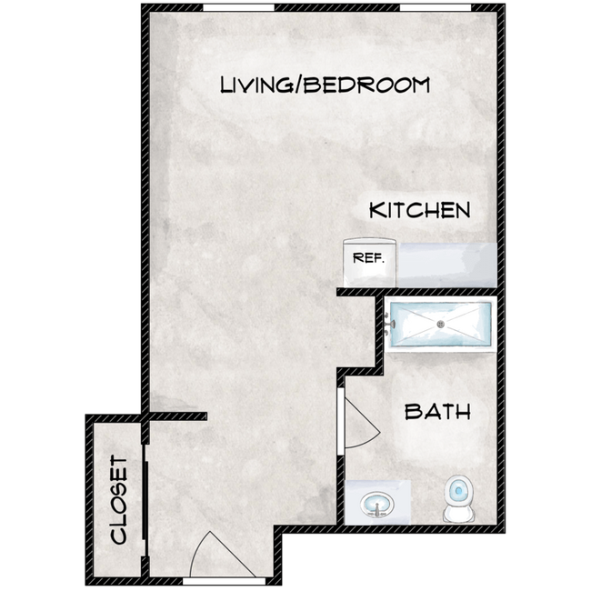 Floorplan - 3 Square