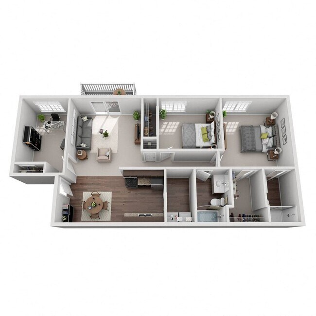 Floorplan - Beacon Lake Apartments