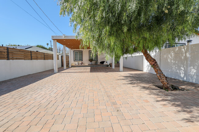 Parking and Gated Front yard - 6727 Glade Ave