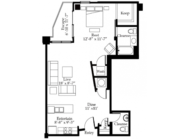 Floorplan - The Marquee at Belle Meade