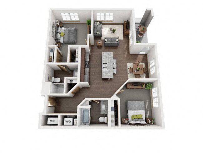 Floorplan - Royster Commons Apartment Homes
