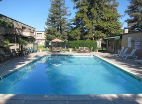 LARGE SPARKLING POOL! - Hunter's Landing Apartments