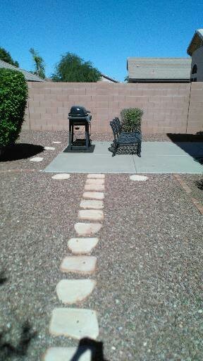 Large rear patio - 110 N Ricardo