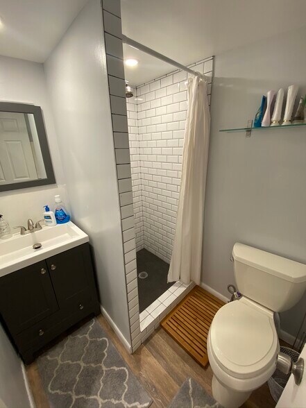 Basement bathroom - 616 Lamont St NW