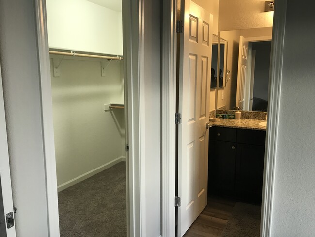 Walk-in Closet & Bathroom entrance - 3100 Cityview Ter