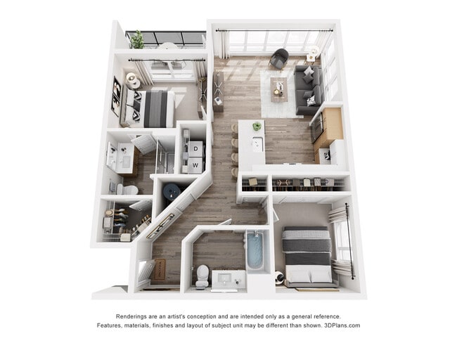 Floorplan - The Franklin at 11th Street Station