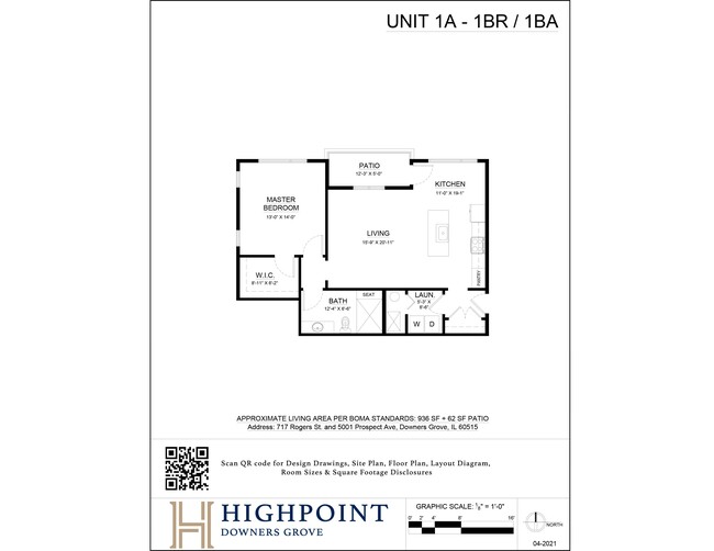 Floorplan - HIGHPOINT Downers Grove on Rogers