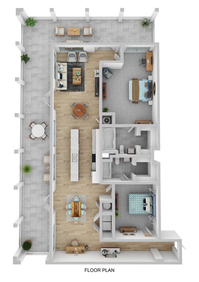 Floorplan - The Lofts in Town Square