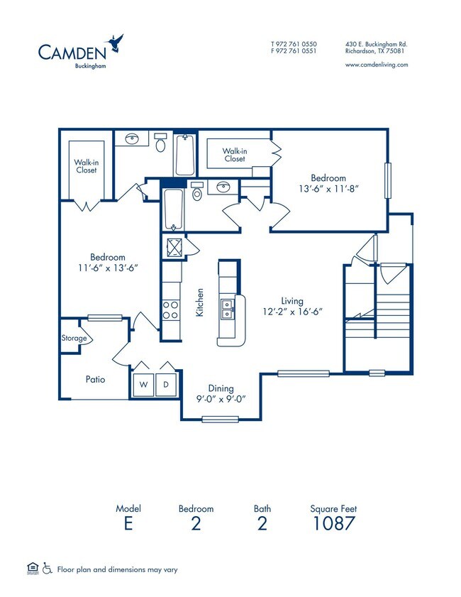 Floorplan - Camden Buckingham