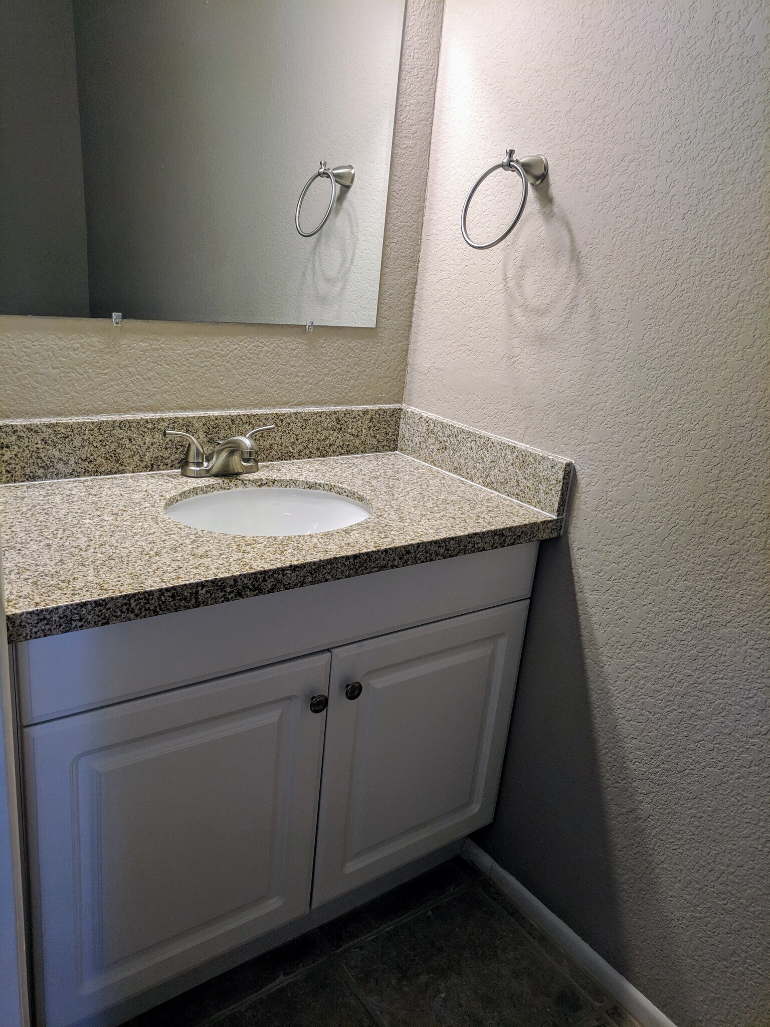 powder room - 4608 W Maryland Ave