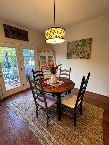 Dining room and deck - 2172 Whispering Hollow Ln