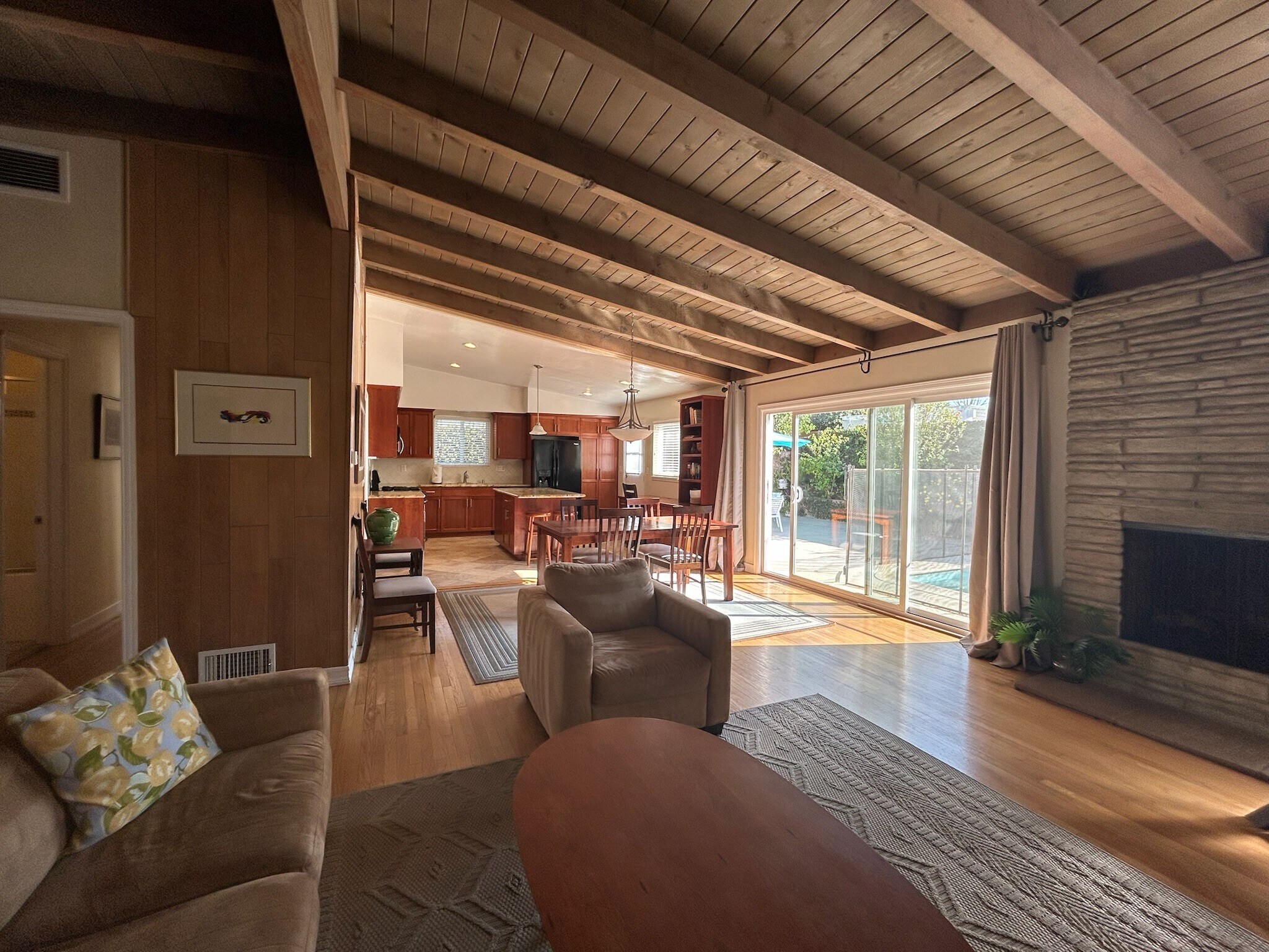 Living Room into Dining Room into Kitchen - 5835 Babbitt Ave