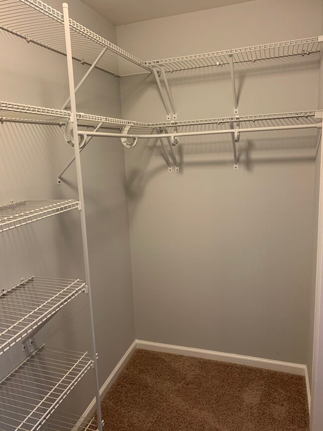 Master closet with shelving system - 1545 Oldenburg Dr