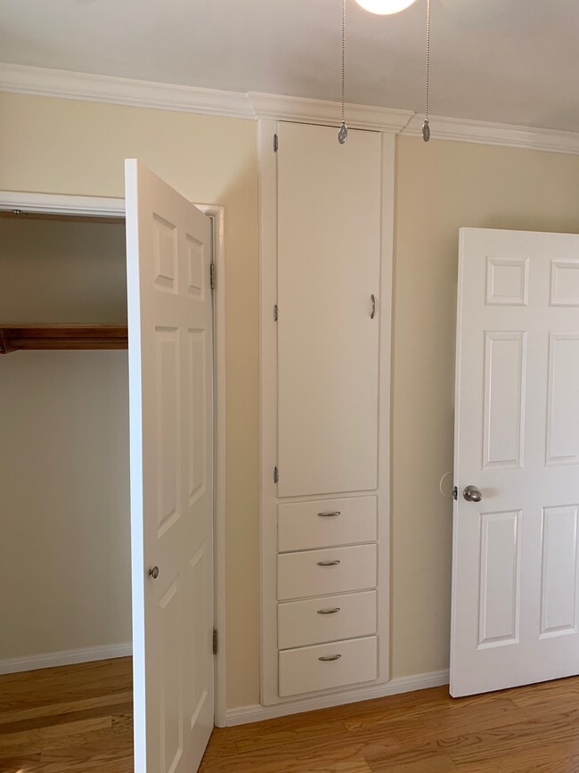 Bedroom #2 Large closet and storage - 204 W Fairview Ave