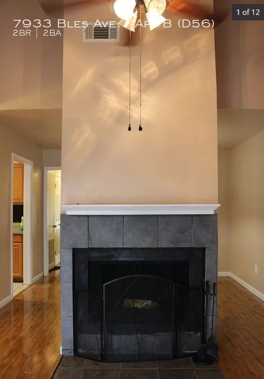 Fireplace - 7933 Bles Ave