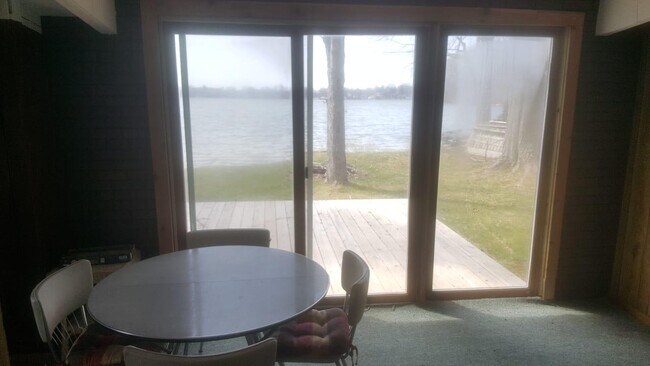 view out slider toward lake - 2296 Elm St