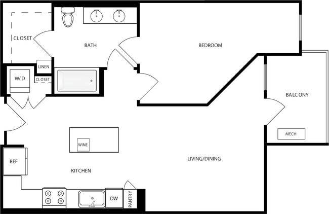 Floorplan - Mara Pacific Beach