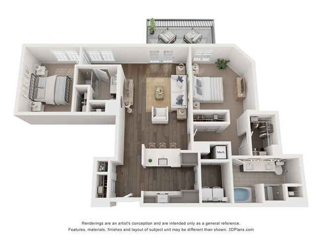 Floorplan - The Residences at Amberley Woods