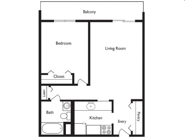 Floorplan - Mable H. Kehres - Income Based 62+ Preference