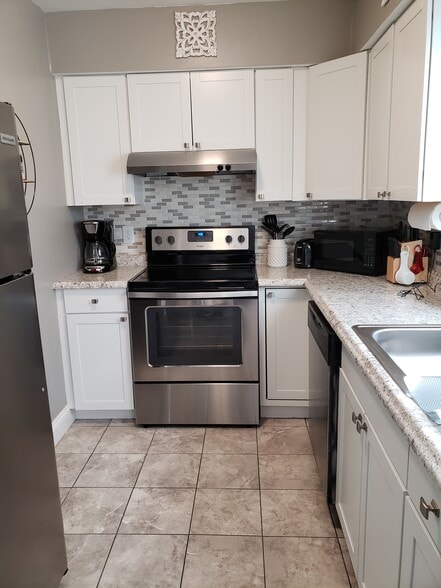 Kitchen with all new appliances - 5 Downing St