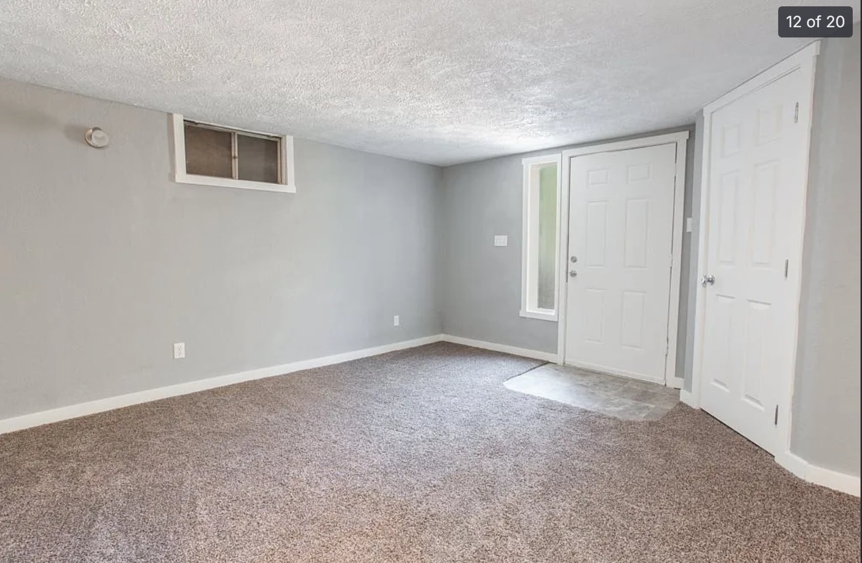 Seperate basement entrance - 3402 E 17th Ave