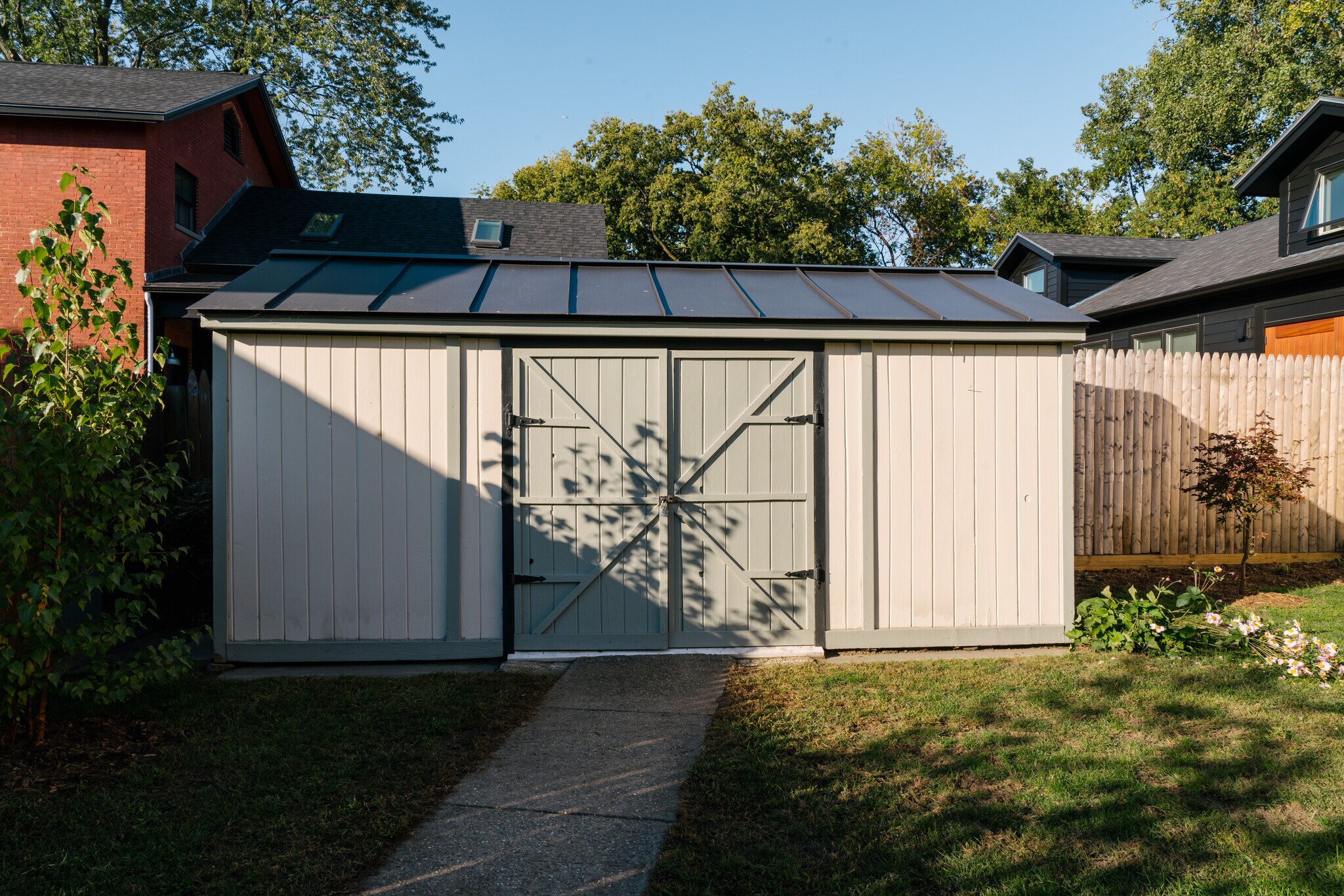 Full shed for bike storage and more - 80 Maple St