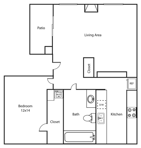 Floorplan - Lake Village West