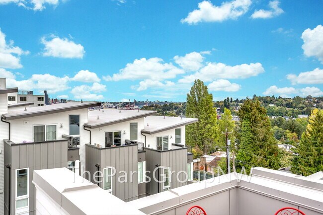 Building Photo - Stunning Mod West Seattle TH * Roof Deck Views, AC & Upgrades!