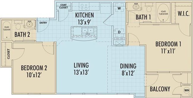 Floorplan - The Cove at Palmer Point