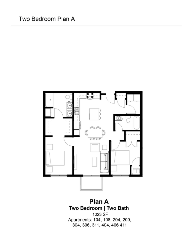 Floorplan - The Hendrickson