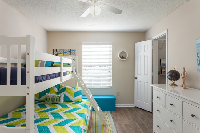 Bedroom #2 - Gold Interior - Ashley Oaks Apartments