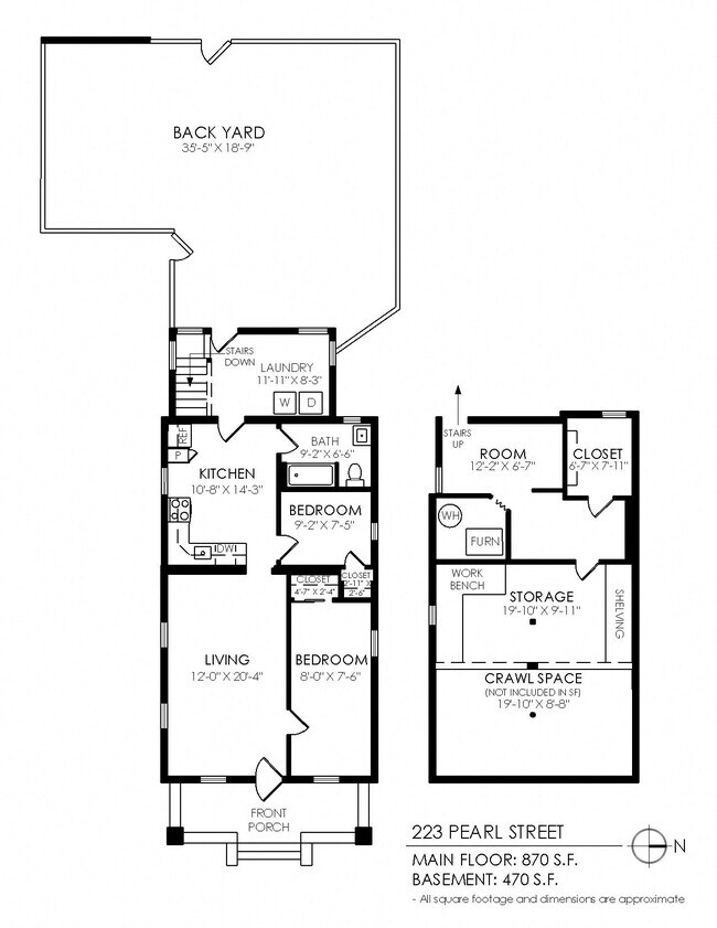 Floorplan - 223 Pearl
