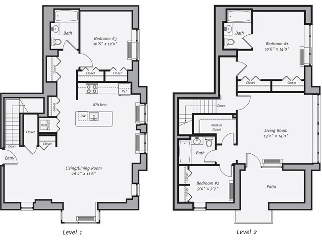 Floorplan - Avalon Riverview South Tower