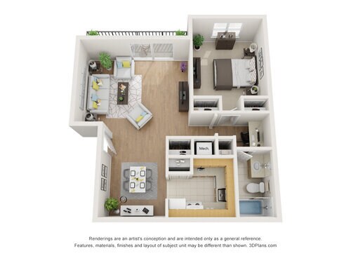 Floorplan - The Monroe