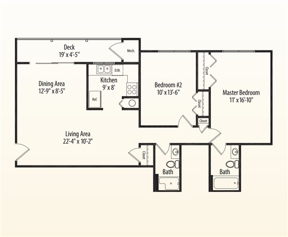 Red Oak Acres 2 bedroom/2 baths - Red Oak Acres