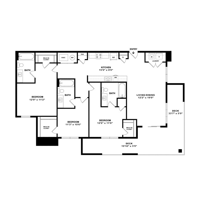 Floorplan - Lofts at Houston Central