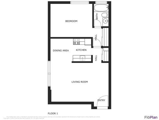 Floorplan - 1033 Downing Apartments