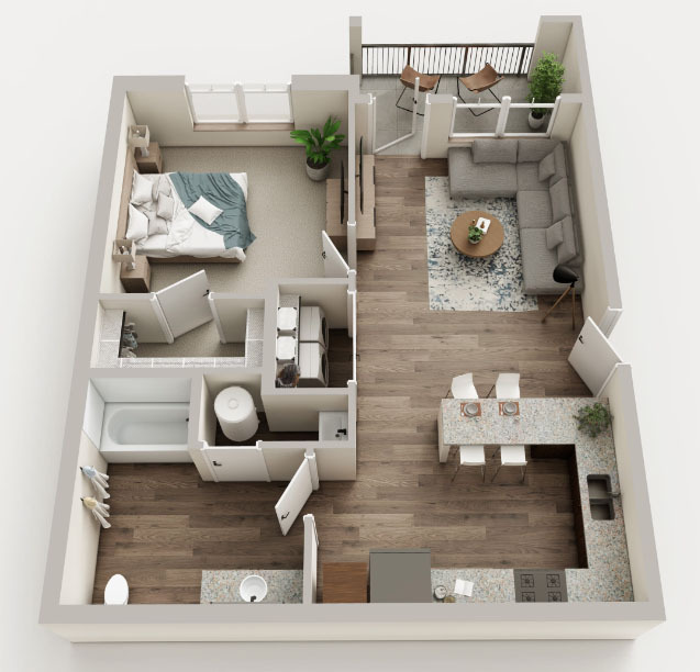 Floorplan - The Alden at Westmoor