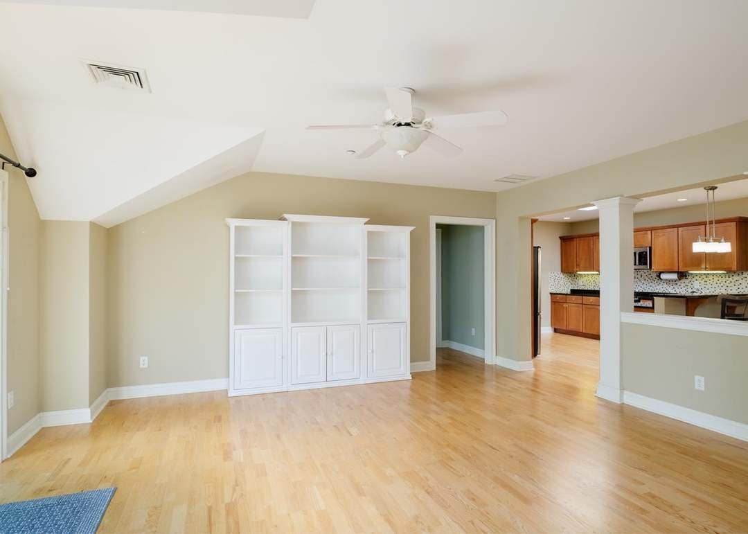 Bookcase in main room - 100 Shepards Cove Rd