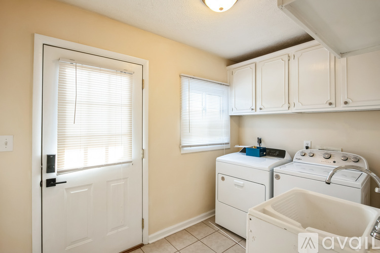 Laundry room with door to second deck - 1602 Monticello Rd