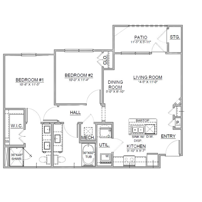 Floorplan - Palladium Fain Street