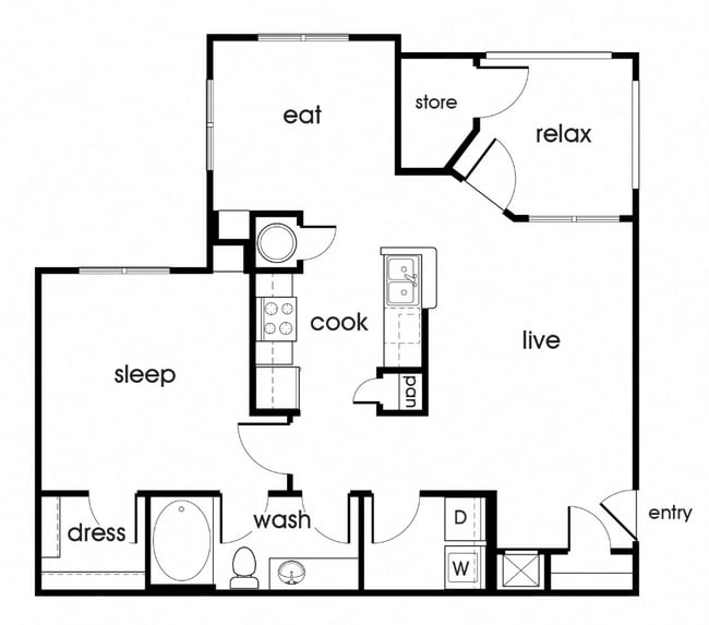 Floorplan - Magnolia Pointe
