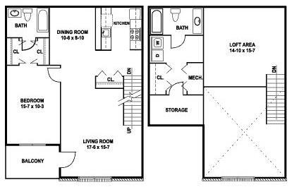 Floorplan - Meadows Apartments