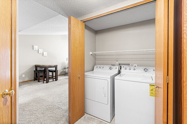 In-Unit Washer and Dryer - 120 Cherry Ct