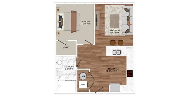 Floorplan - Eastpark Apartments