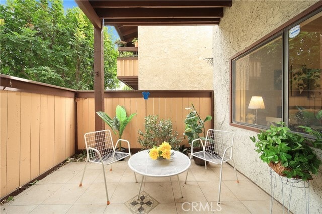 Private Patio/pic from past listing - 444 W Huntington Dr